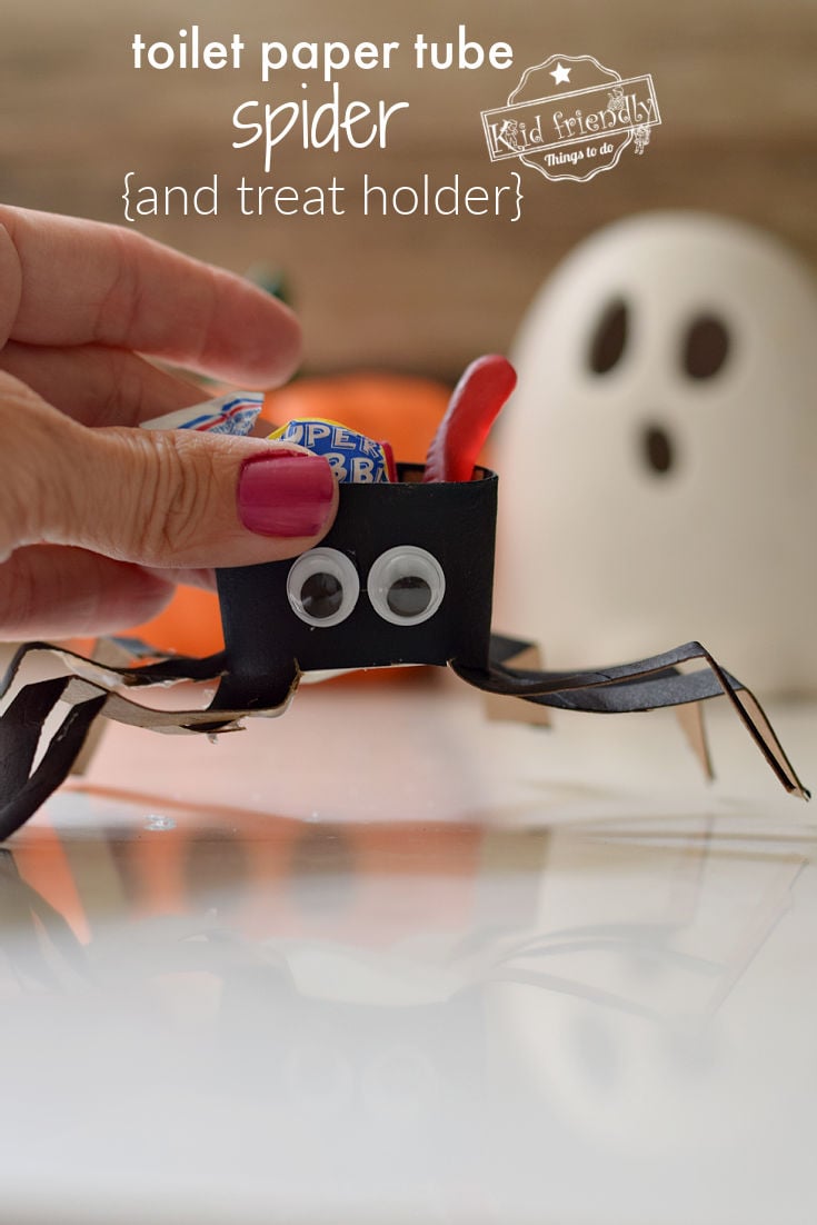 Halloween spider craft