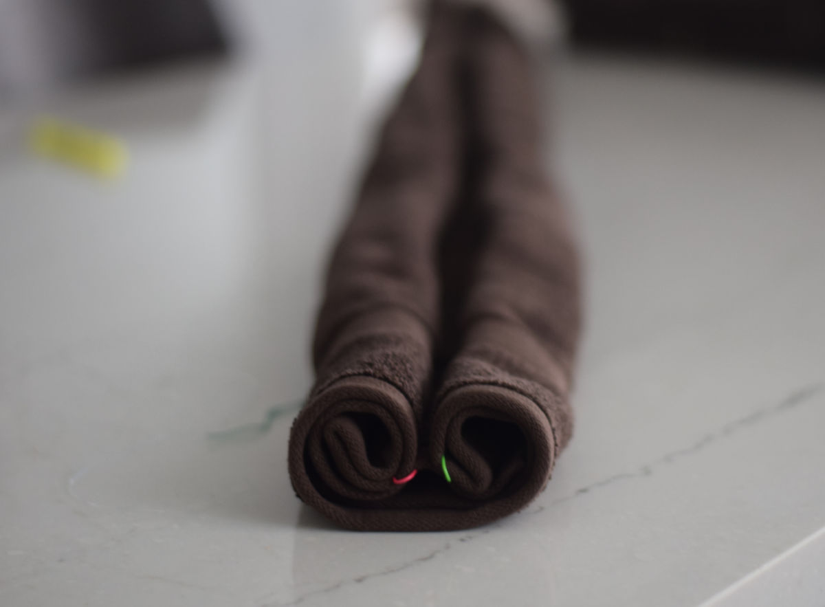 making reindeer towels
